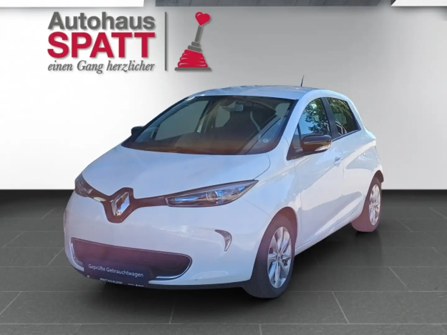 Renault ZOE Z.E. INTENS R240 !! Akkumiete !! Weiß - 1