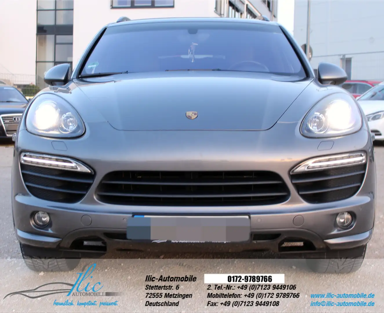 Porsche Cayenne S/NAVI/LUFTFEDER./WEBASTO/XENON/AHK/22" Grau - 2