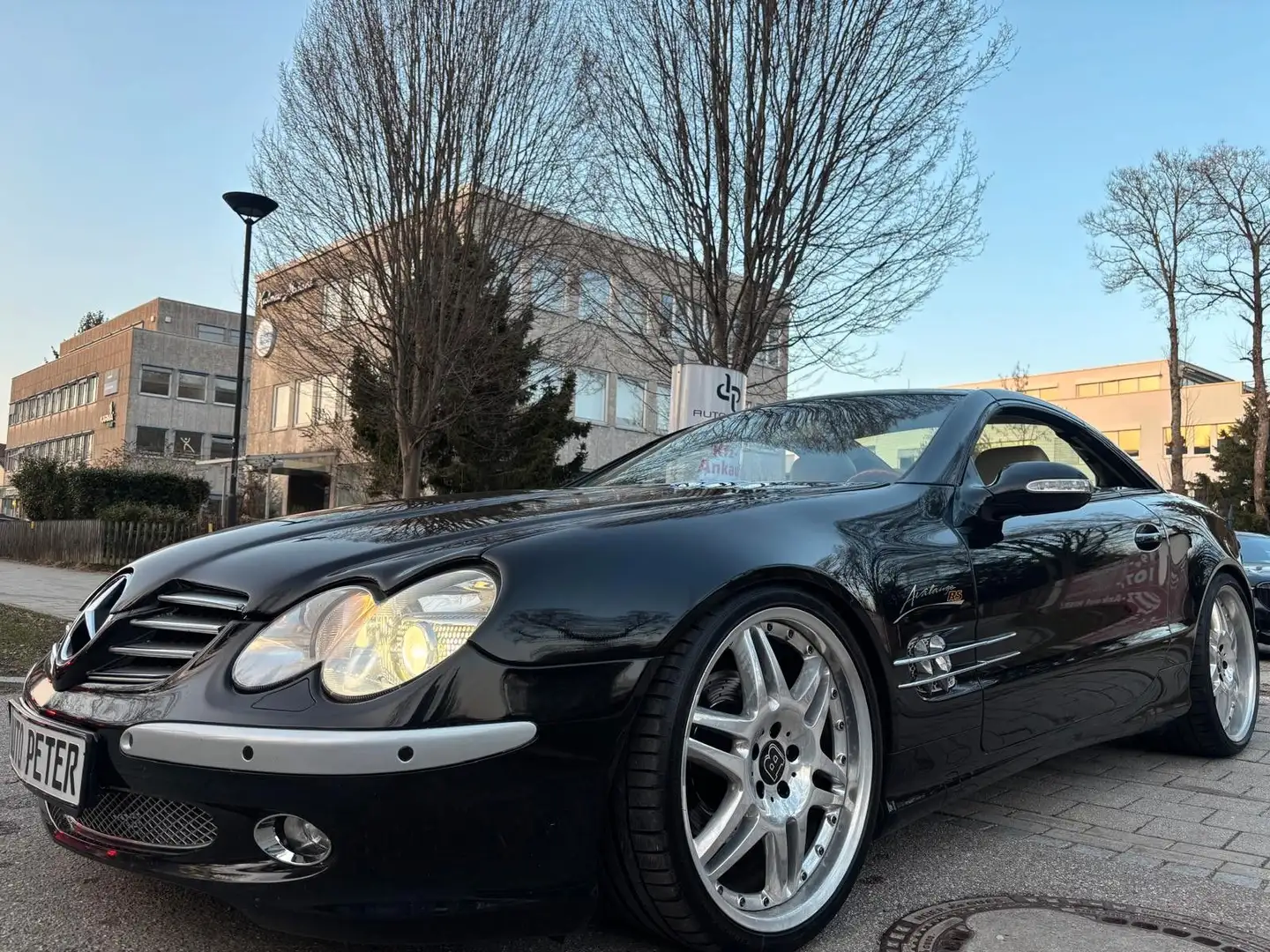 Mercedes-Benz SLR SL Roadster SL 350 !Deutsches Fahrzeug! Schwarz - 2