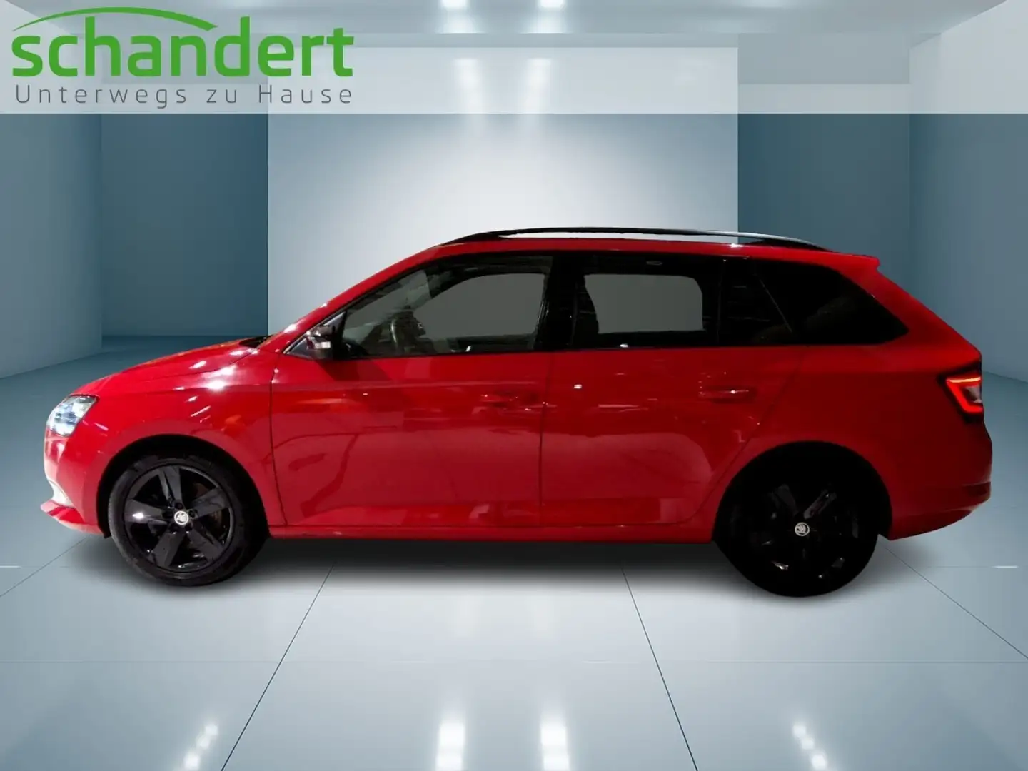 Skoda Fabia Combi 1.0 TSI Style LED Navi Pano Klimaautomatik Rot - 2