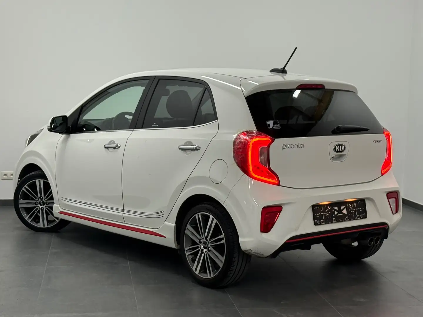 Kia Picanto 1.0i GT Line Euro6b - Navi - Camera - Carplay Blanc - 2