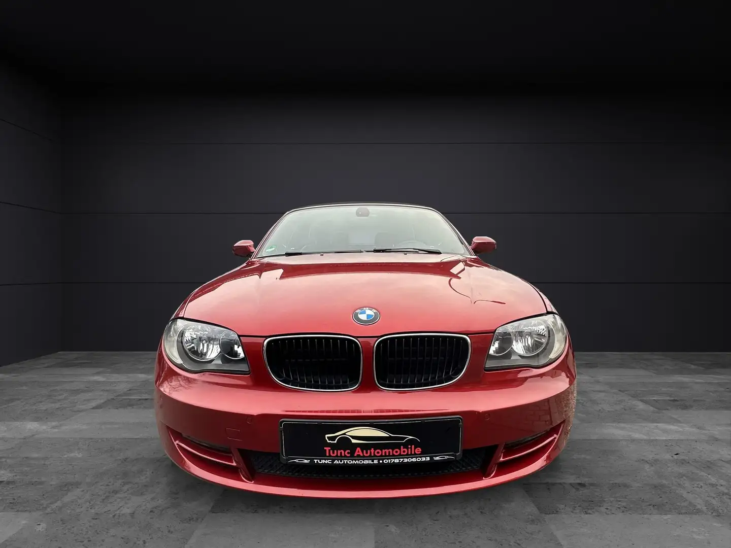 BMW 125 125i Cabrio AUT SHZG NAVI PDC Rouge - 2