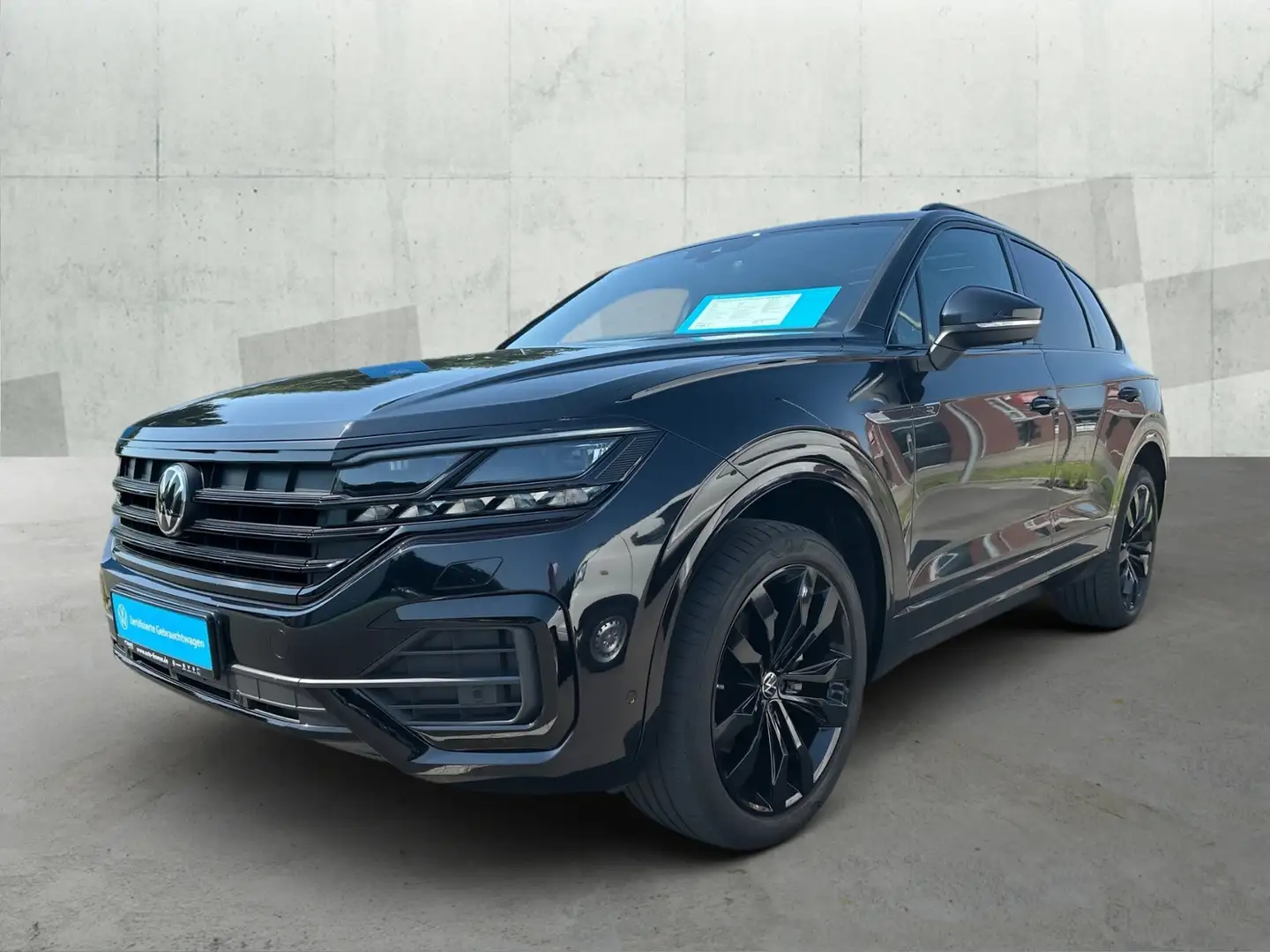 Volkswagen Touareg 3.0 V6 TDI DSG 4M BLACK *LUFT *INNO *360° *DYNAUD Schwarz - 2
