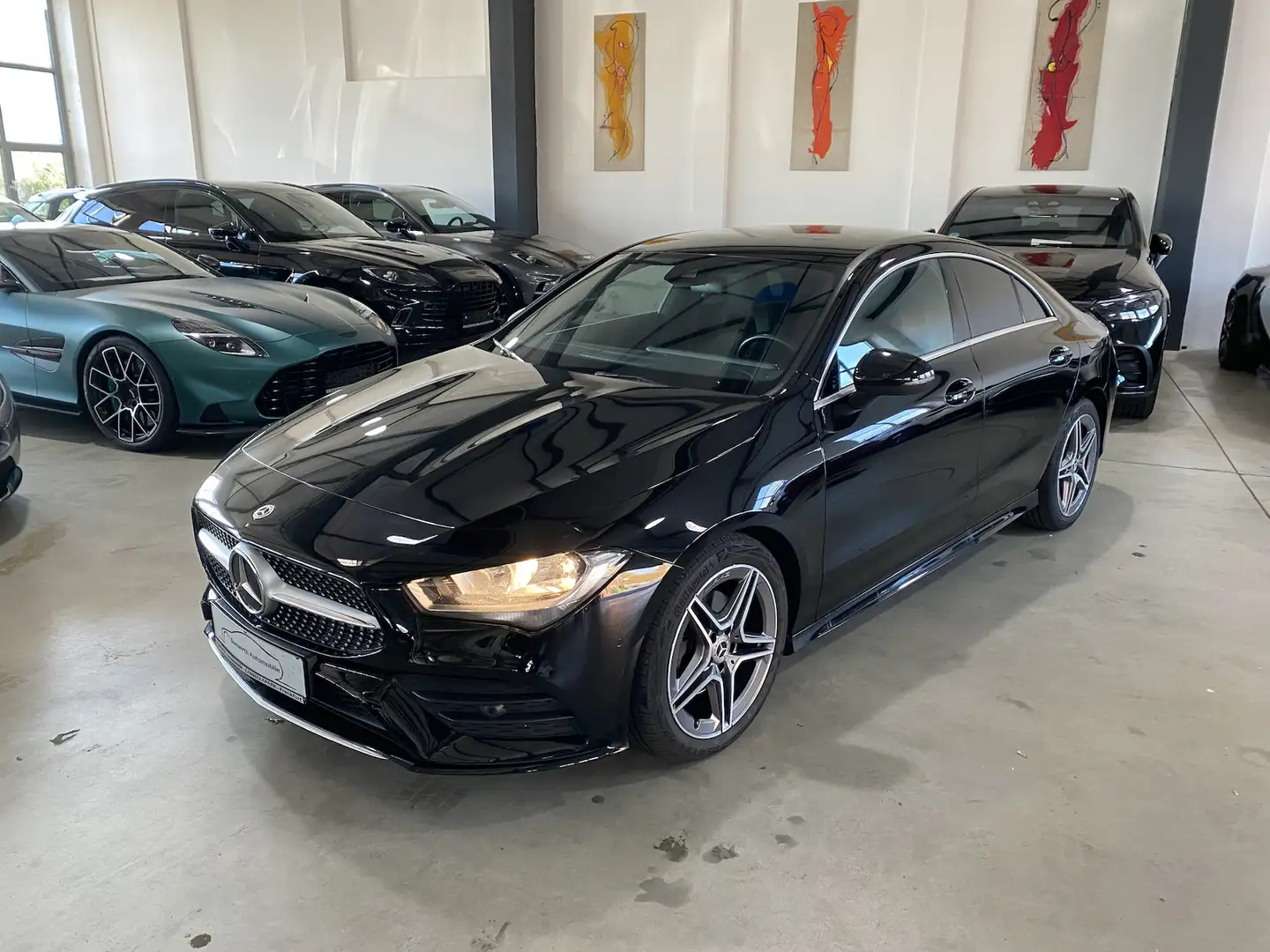 Mercedes-Benz CLA 200 d AMG Line/Navi/RFK/SH/ Schwarz - 2