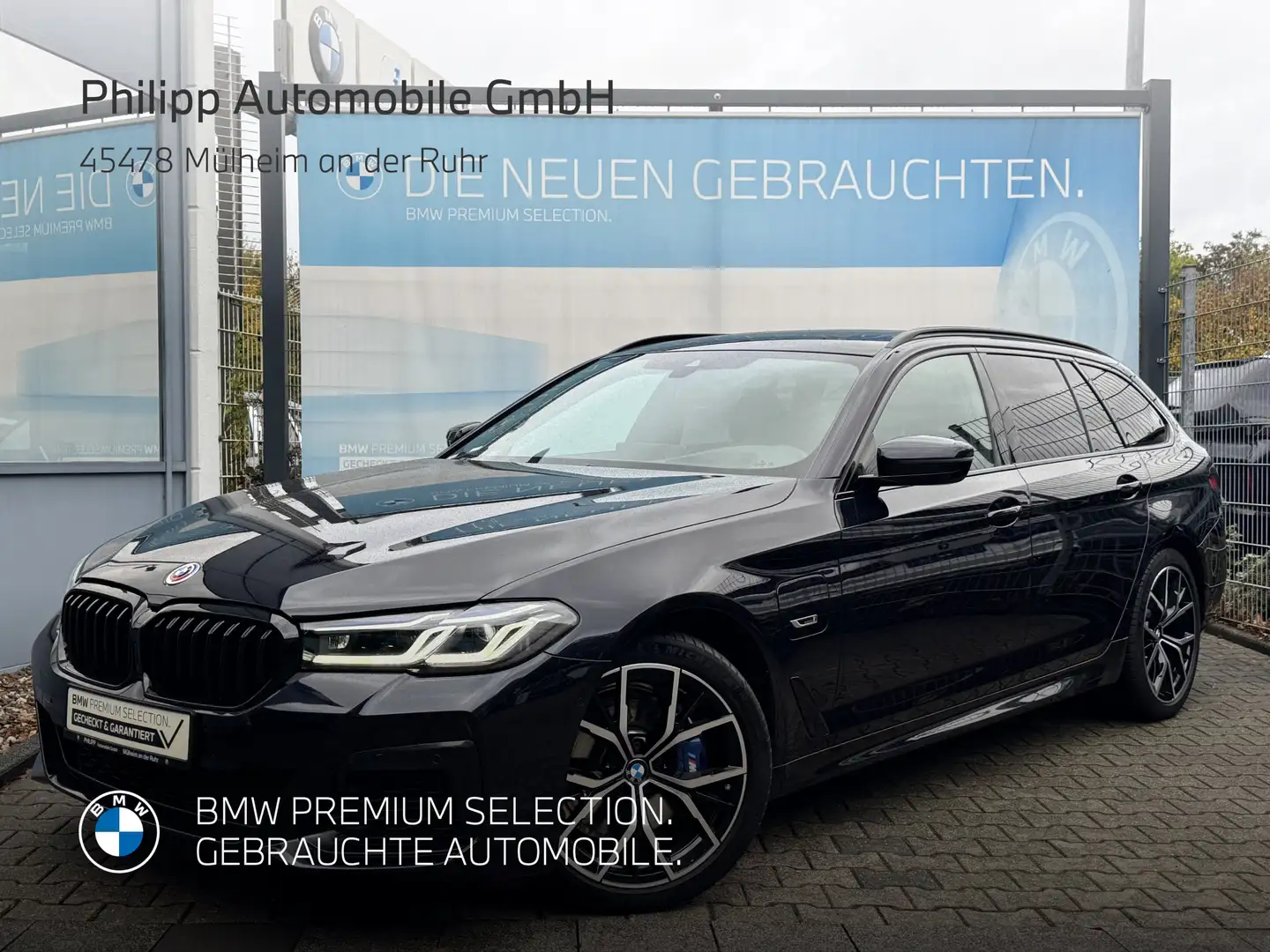 BMW 530 e Tou M Sport PANO LASER HuD DA PA Ambiente Schwarz - 1
