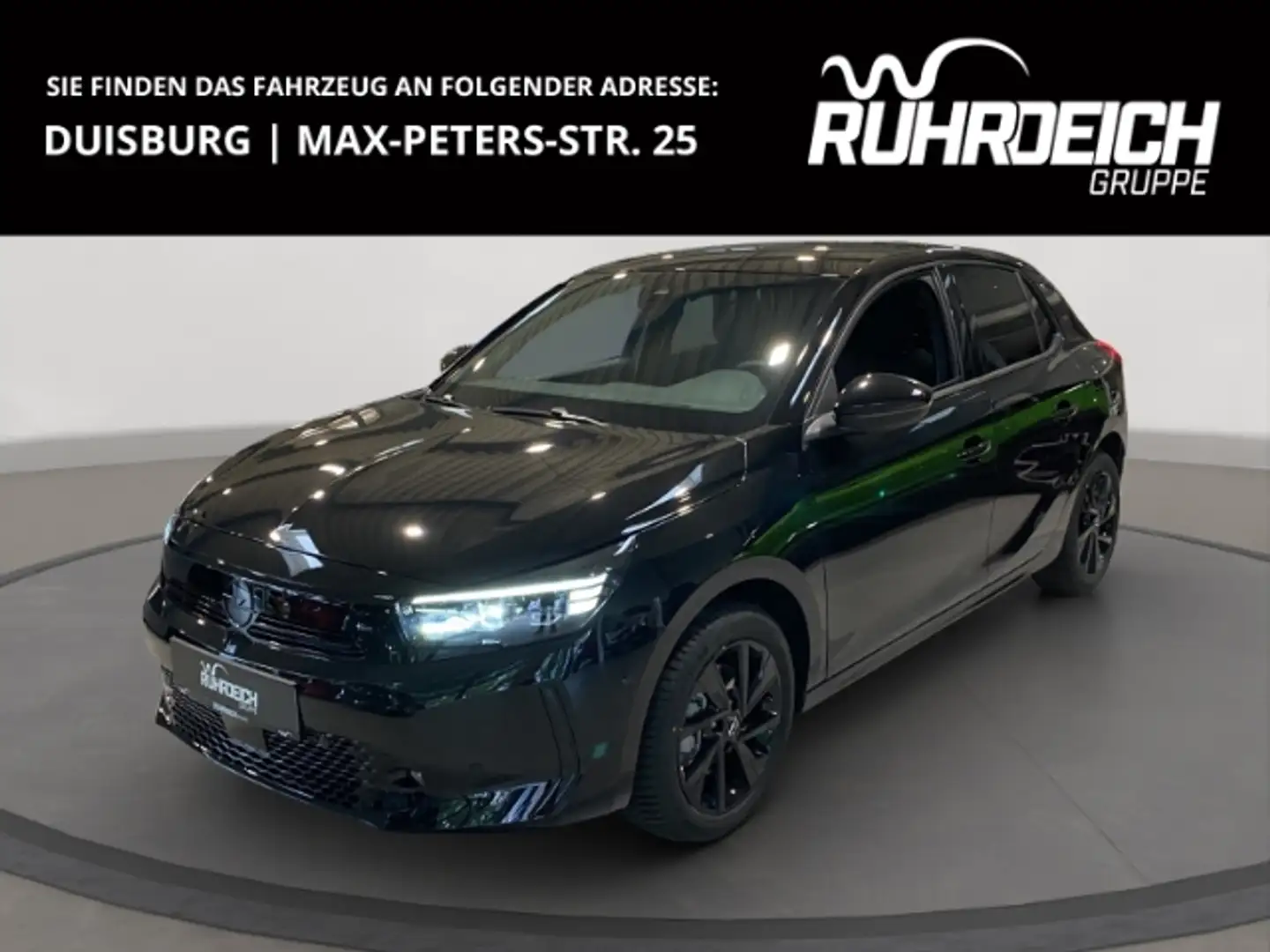 Opel Corsa GS Navi LED Blendfreies Fernl. Kurvenlicht ACC App Noir - 1