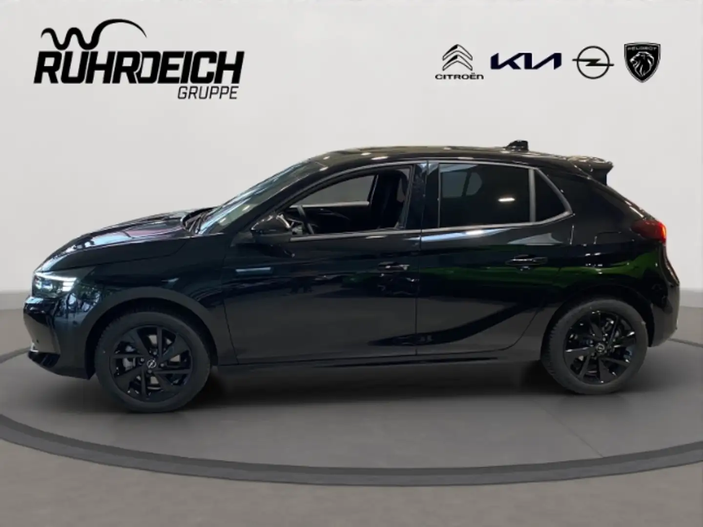 Opel Corsa GS Navi LED Blendfreies Fernl. Kurvenlicht ACC App Noir - 2