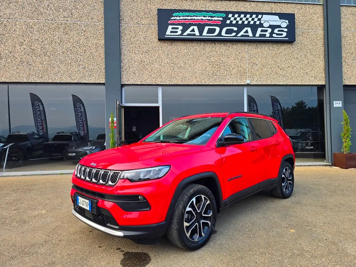Jeep Compass COMPASS 1.3 T4 190CV PHEV 4Xe LIMITED PREZZO REALE Rouge - 1