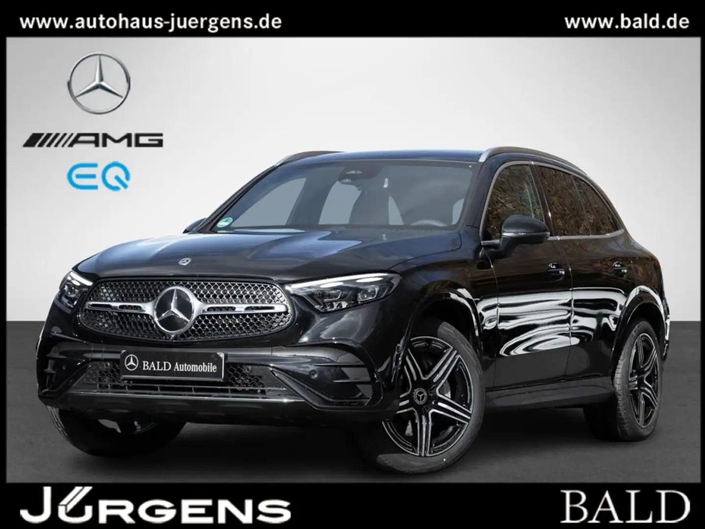 Mercedes-Benz GLC 300 d 4M AMG/Digital/Pano/AHK/360/Memory/20" Schwarz - 1