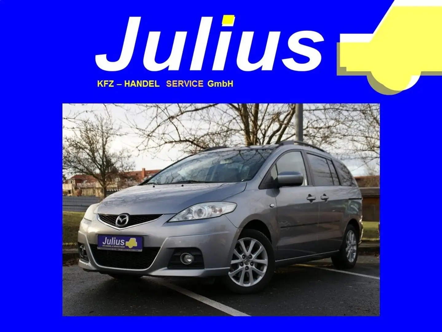 Mazda 5 Lim. 2.0 Active KLIMA NAVI SHZ 7 SITZER Gri - 1
