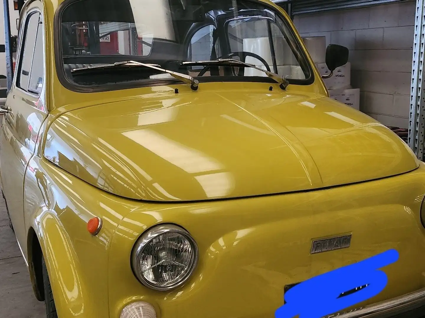 Fiat 500 R Жовтий - 2