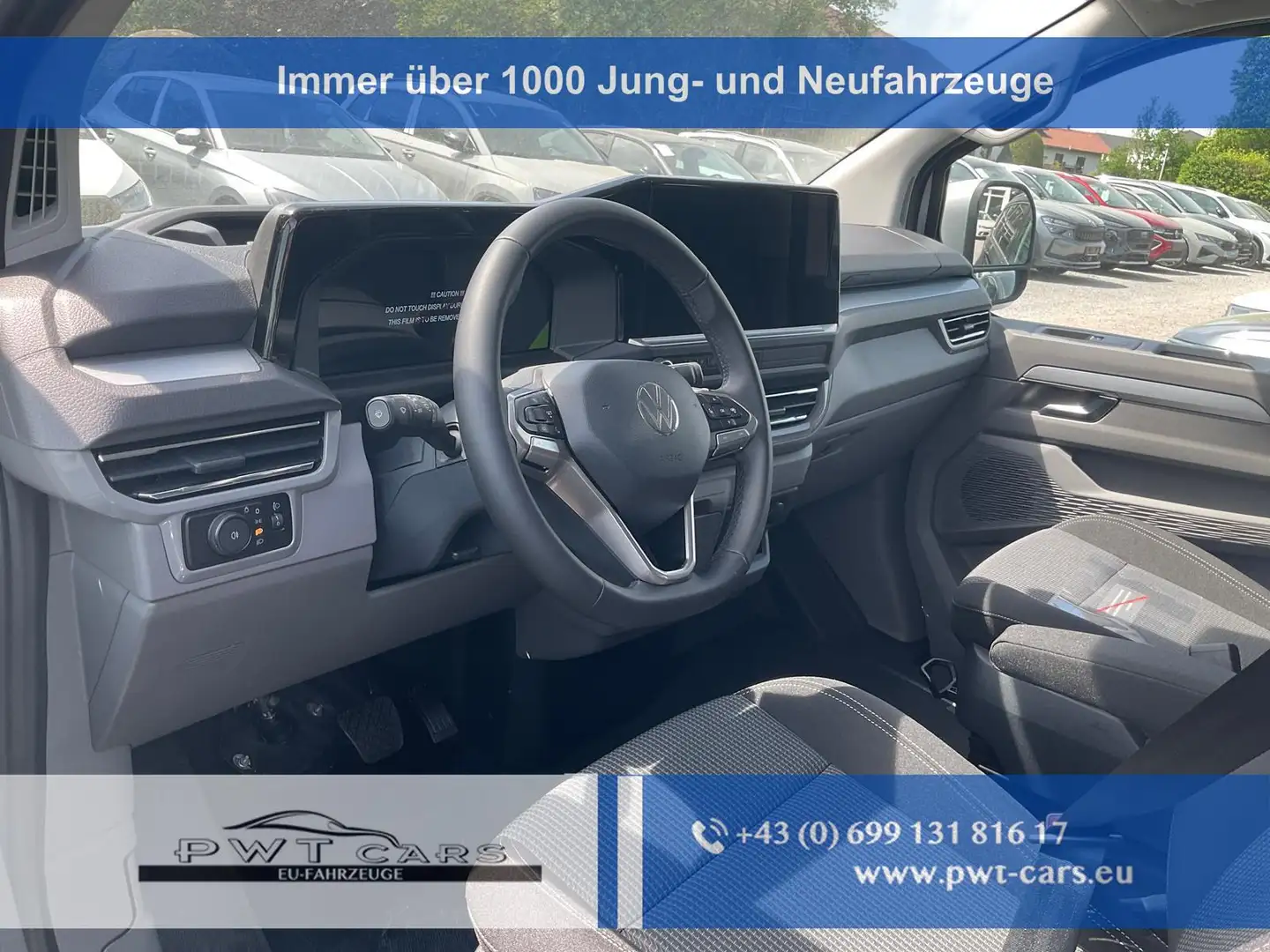 Volkswagen T7 Transporter 2.0 TDI 110 kW LR DSG Mixto LR, LED, Kamera, Ap... Grau - 1