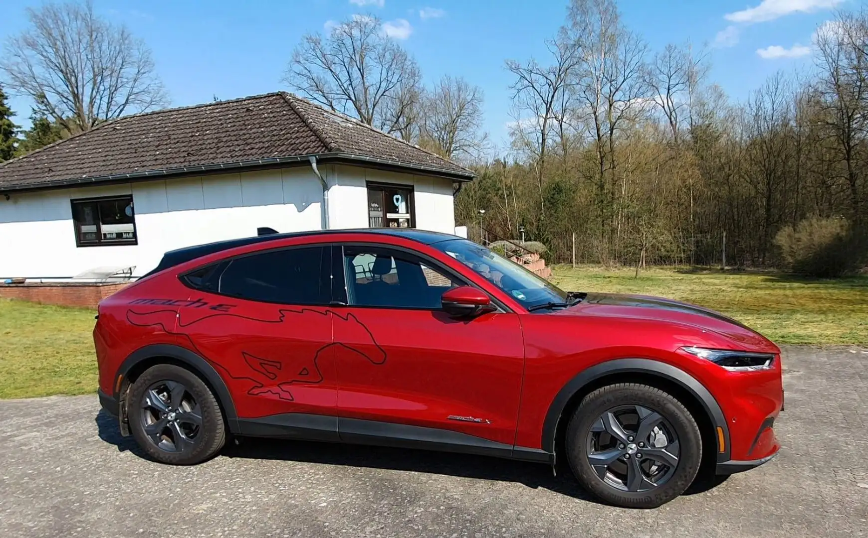 Ford Mustang Mach-E * Techno-Paket 2* unfallfrei !!! Rojo - 2