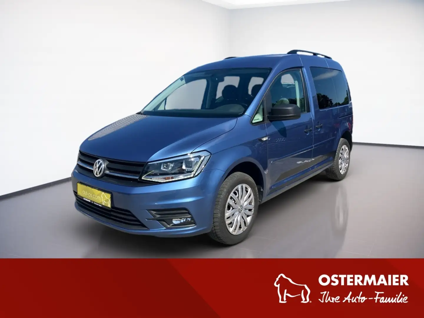 Volkswagen Caddy KOMBI TRENDLINE 1.4TSI 125PS.DSG.NAVI.XENON.CLIMA. Blau - 1