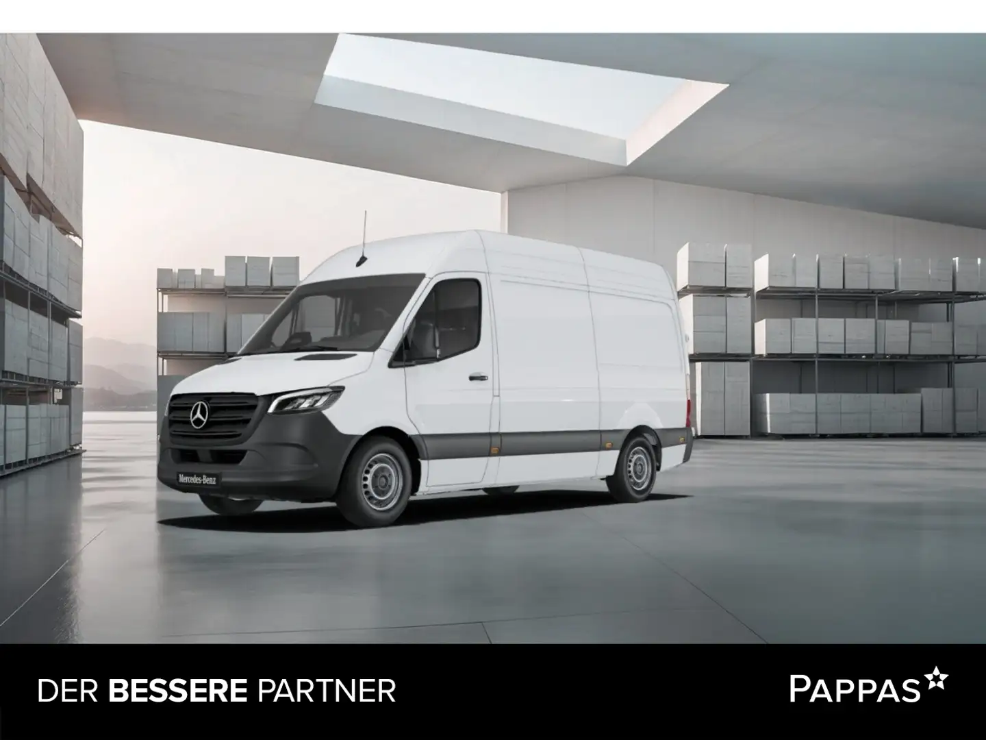 Mercedes-Benz Sprinter 315 CDI Kasten PRO Hochdach 3665 Aut. Weiß - 1