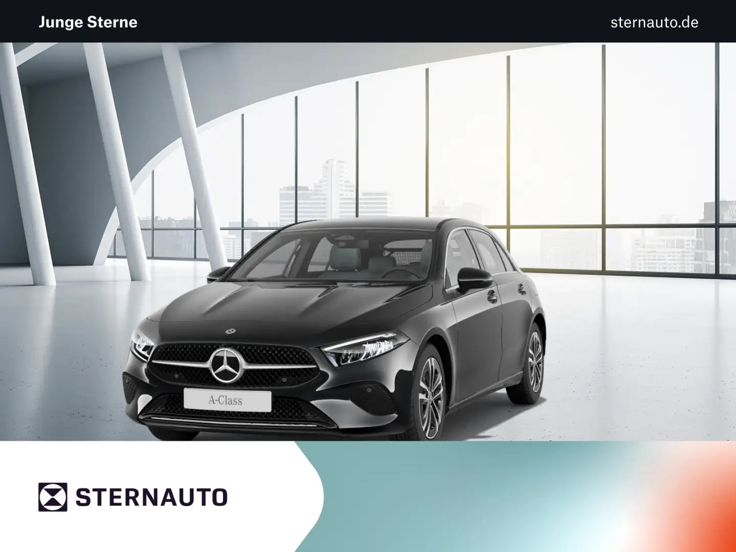 Mercedes-Benz A 200 A 200 Progr Standh 360 GUARD AHK Distro Winterp Schwarz - 1
