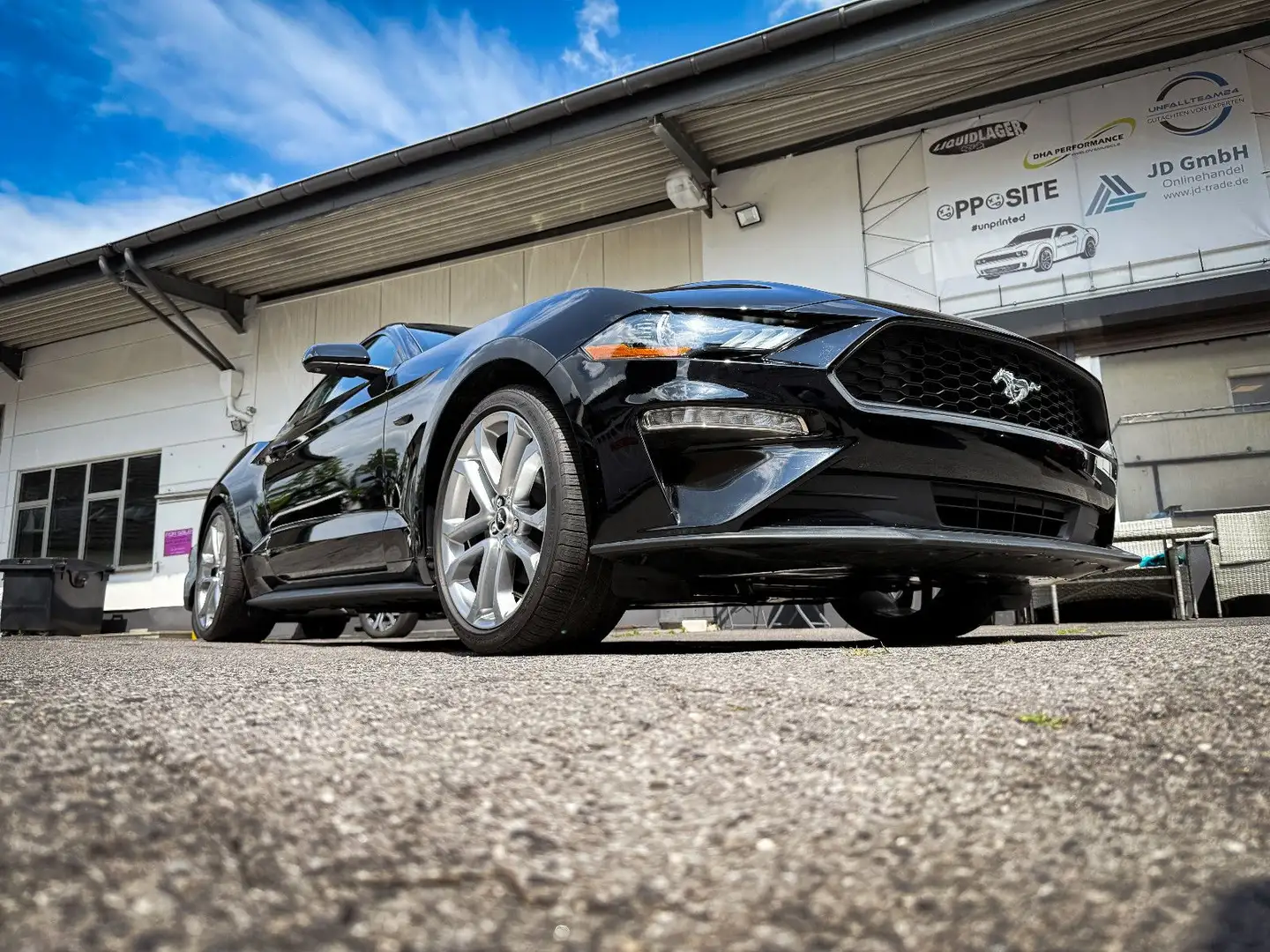 Ford Mustang 2.3 PREMIUM*LED*LEDER*GARANTIE*UNFALLFRE Schwarz - 2