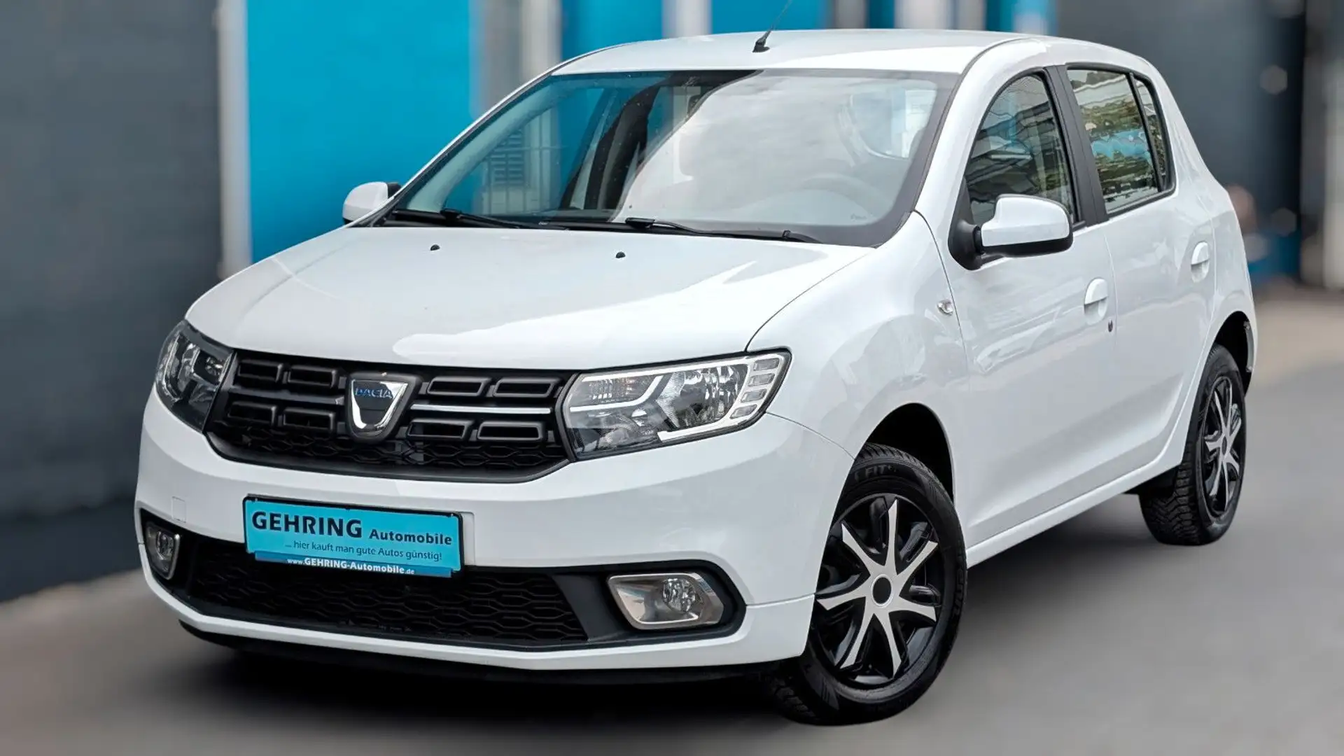 Dacia Sandero Comfort Klima Allwetter 35TKm LED 1aZust Wit - 1
