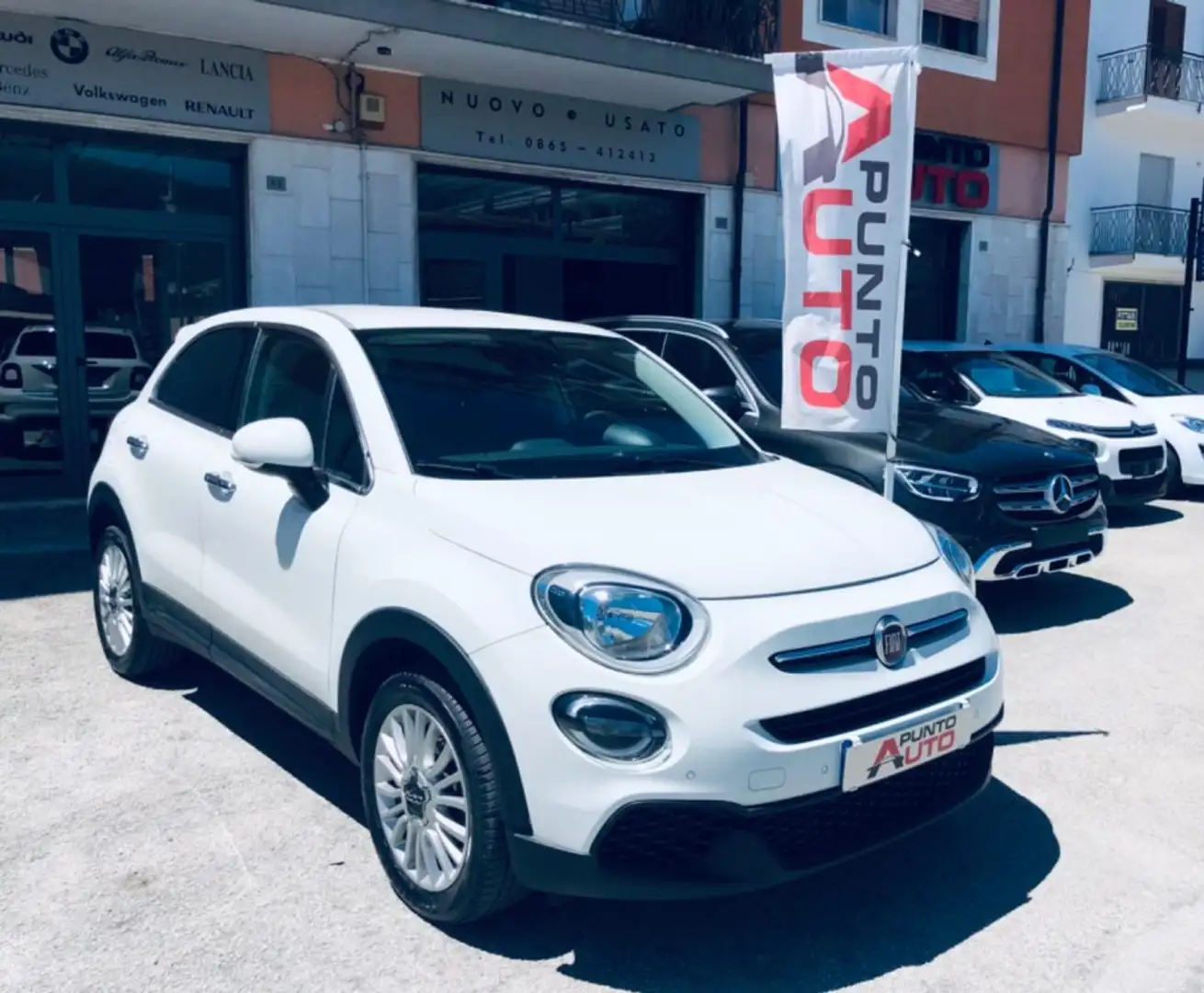 Fiat 500X 1.6 MultiJet 120 CV Lounge telecamera Blanco - 2