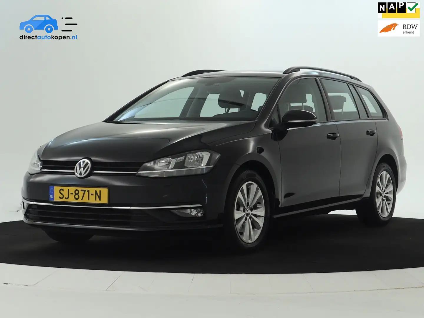 Volkswagen Golf Variant 1.0 TSI Comfortline NAVI | CarPlay | Dealer onderh Zwart - 1