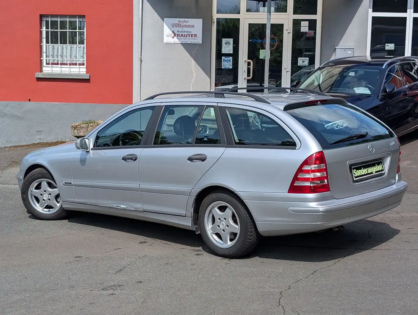 Mercedes-Benz C 220 C220T CDI '05 LEDER schwarz*schön*fährt*ohne TÜV Argent - 2