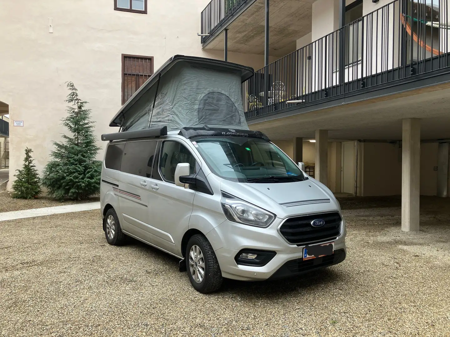 Ford Transit Custom Randger R490 Camper Silber - 1