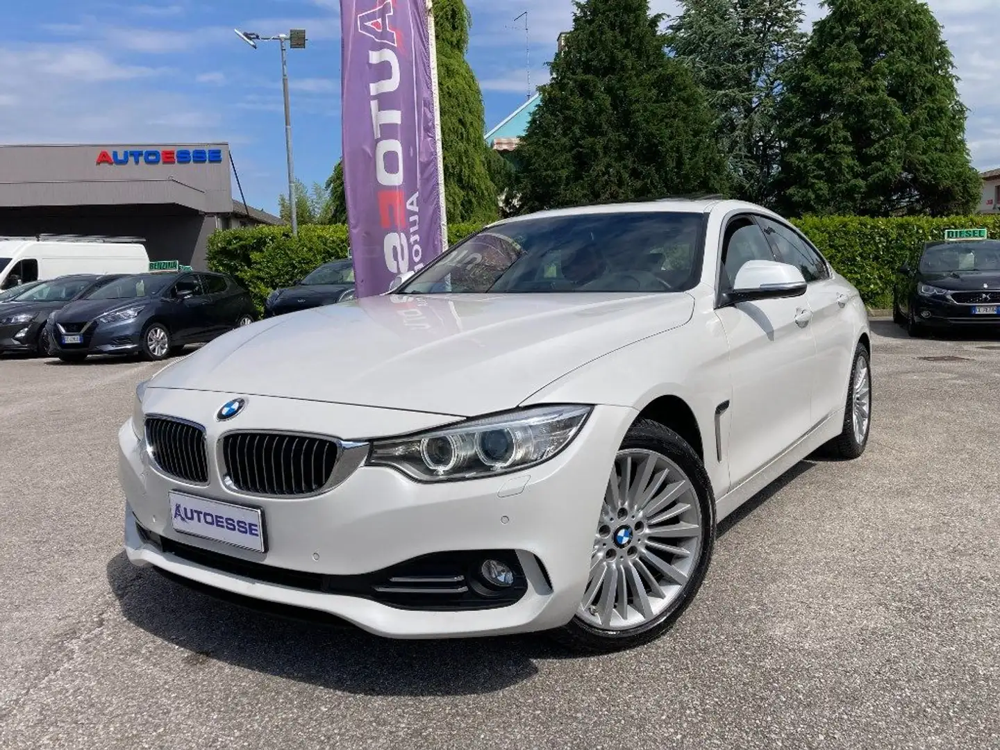 BMW 420 d xDrive Gran Coupé Luxury Autom. Bianco - 1