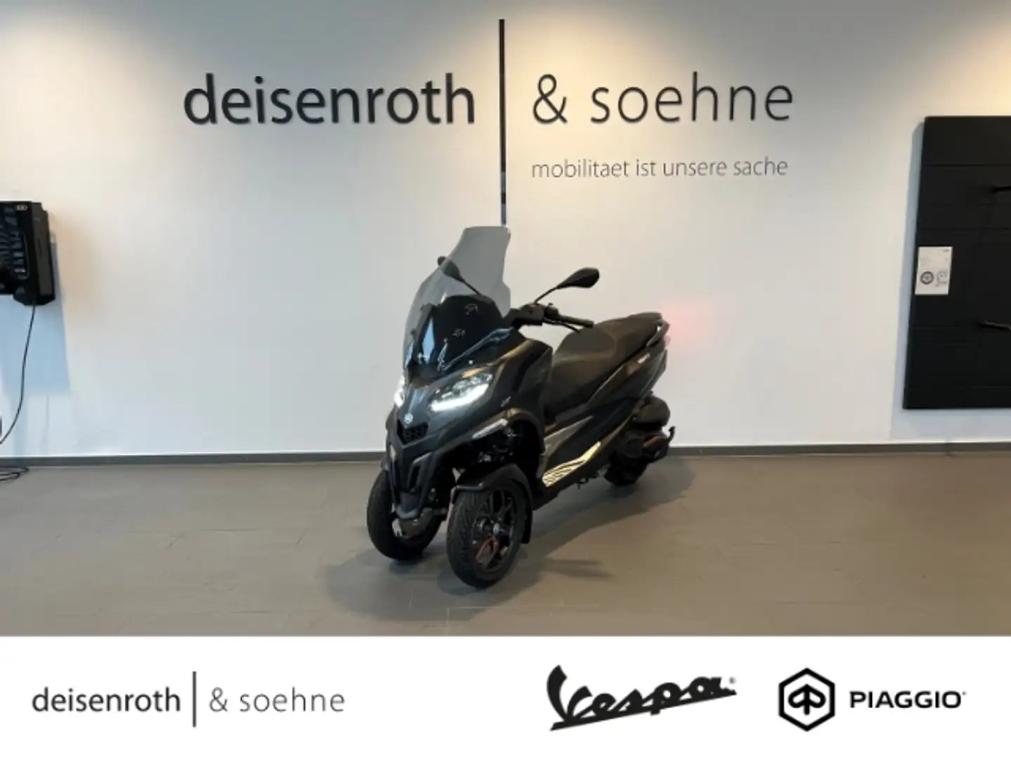 Piaggio MP3 500 Exclusive Schwarz Meteora Noir - 1