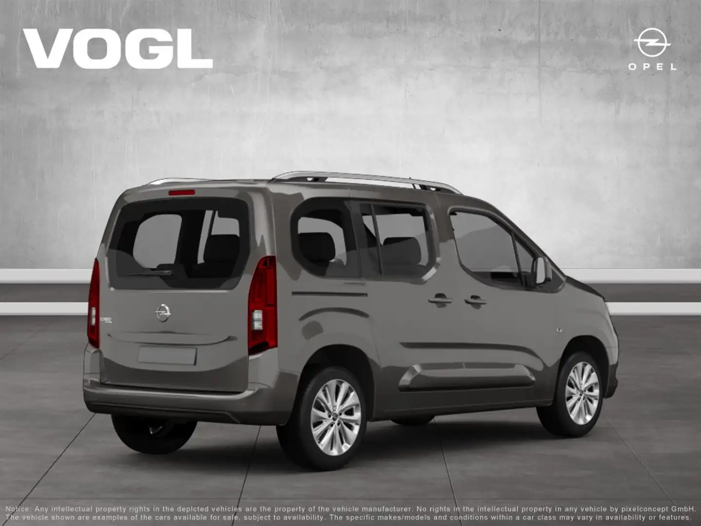 Opel Combo Life 1.2 Turbo 110PS Edition Grijs - 2