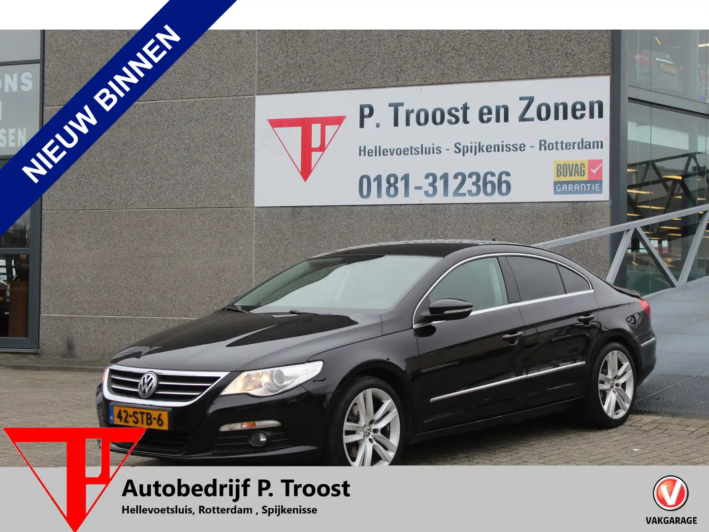 Volkswagen Passat CC 1.8 TSI 5p. Origineel NL/Navigatie/Bluetooth/Parke Noir - 1