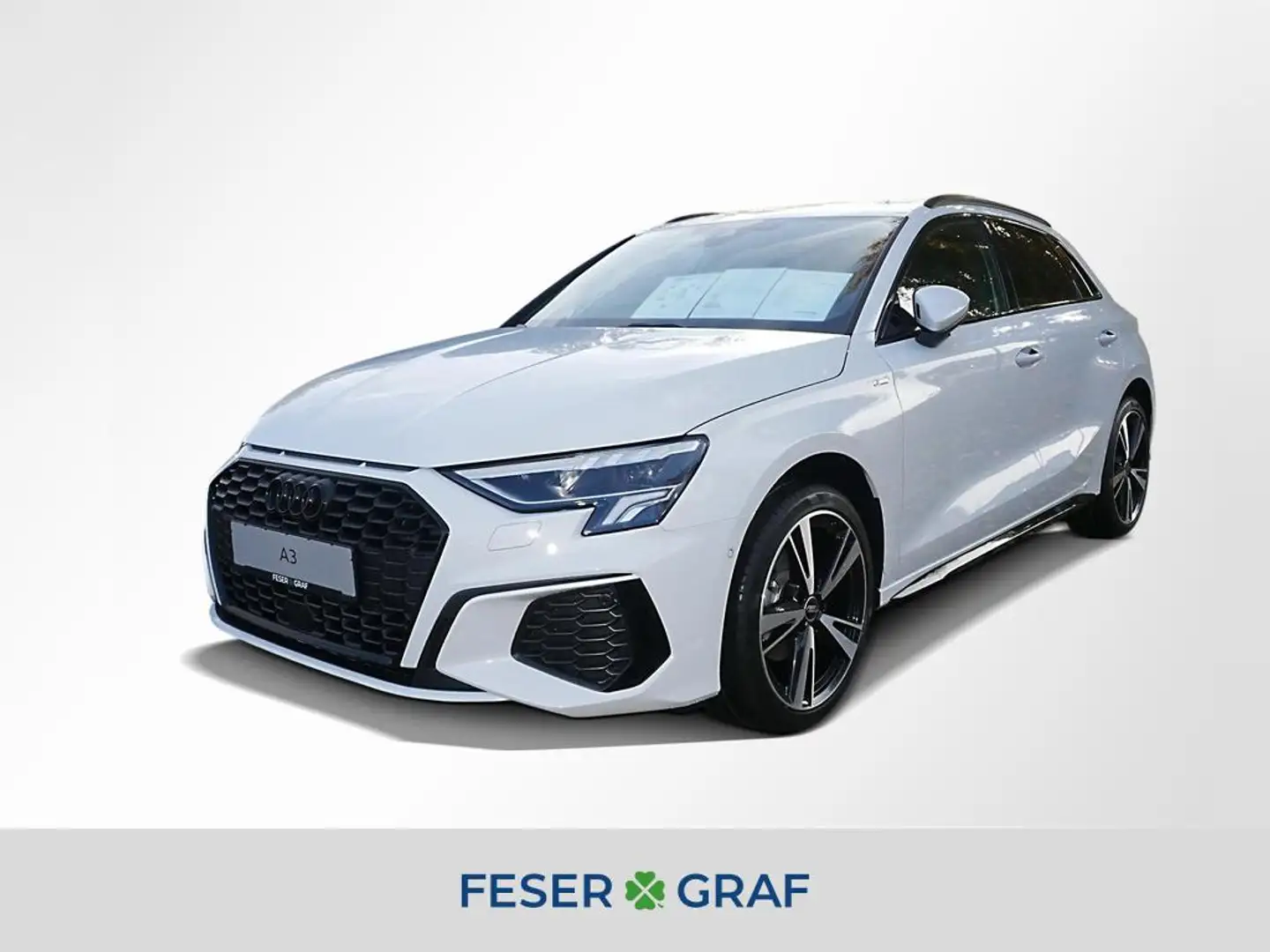 Audi A3 S line 35 TFSI S tronic AHK LED Navi Weiß - 1