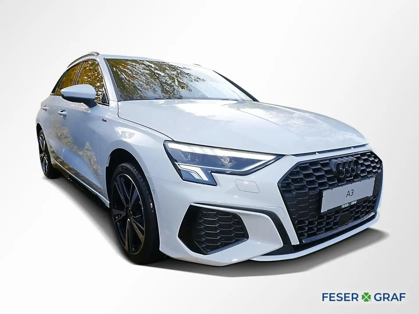 Audi A3 S line 35 TFSI S tronic AHK LED Navi Weiß - 2