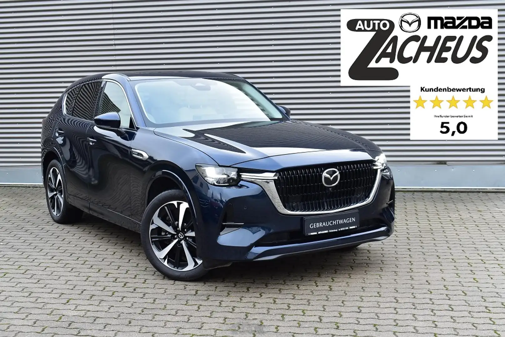 Mazda CX-60 e-SKYACTIV PHEV TAKUMI Vollausstattung AHK Bleu - 1