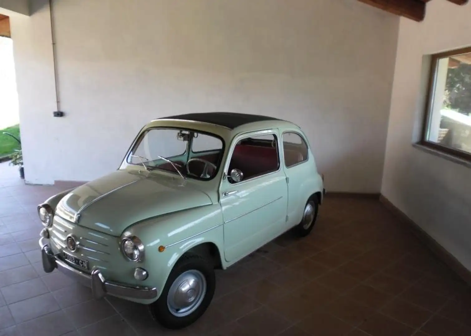Fiat 600 Zielony - 1