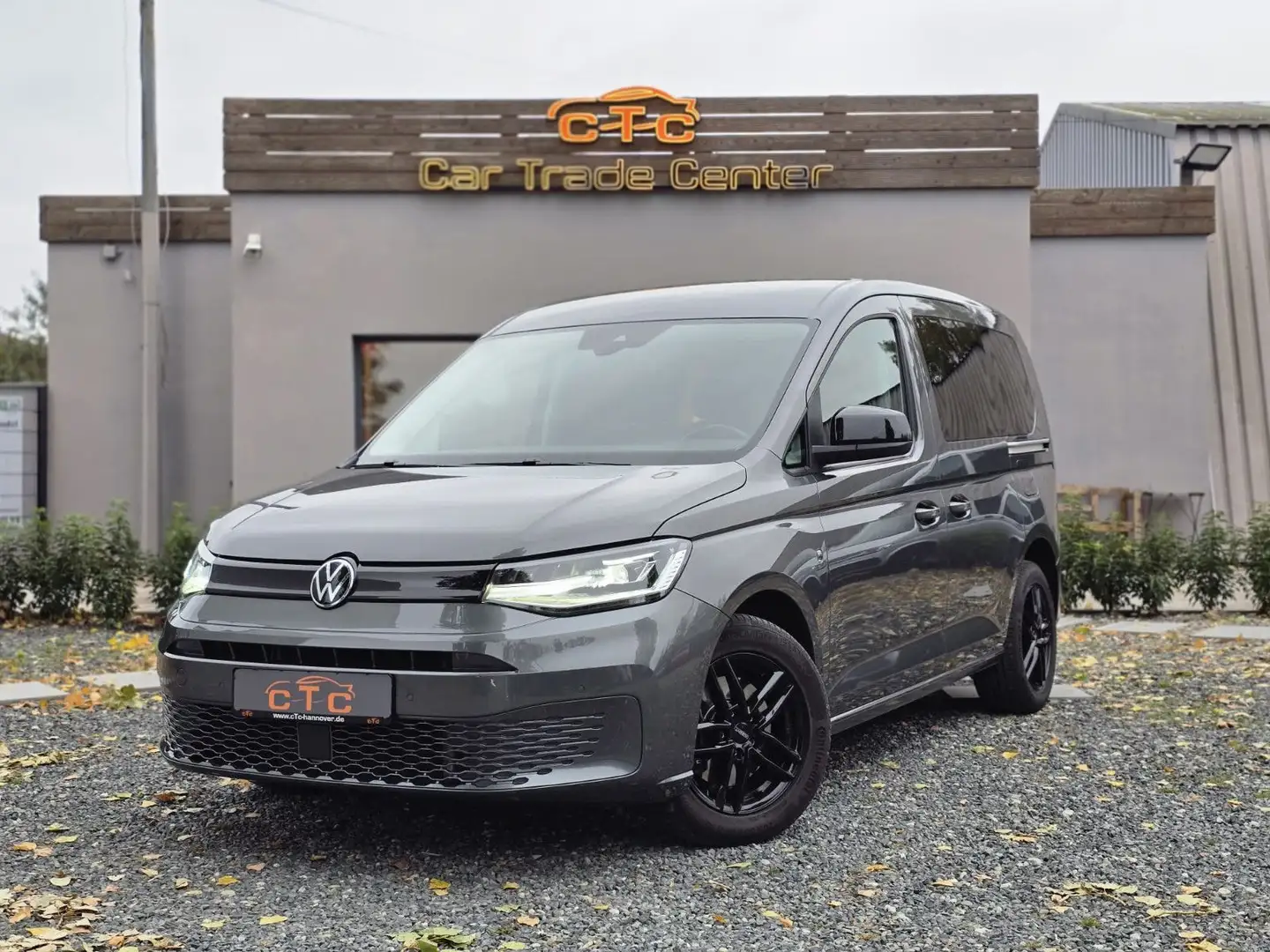 Volkswagen Caddy DSG/Navi/LED/Leder/Standheizung/TÜV-NEU Gris - 1