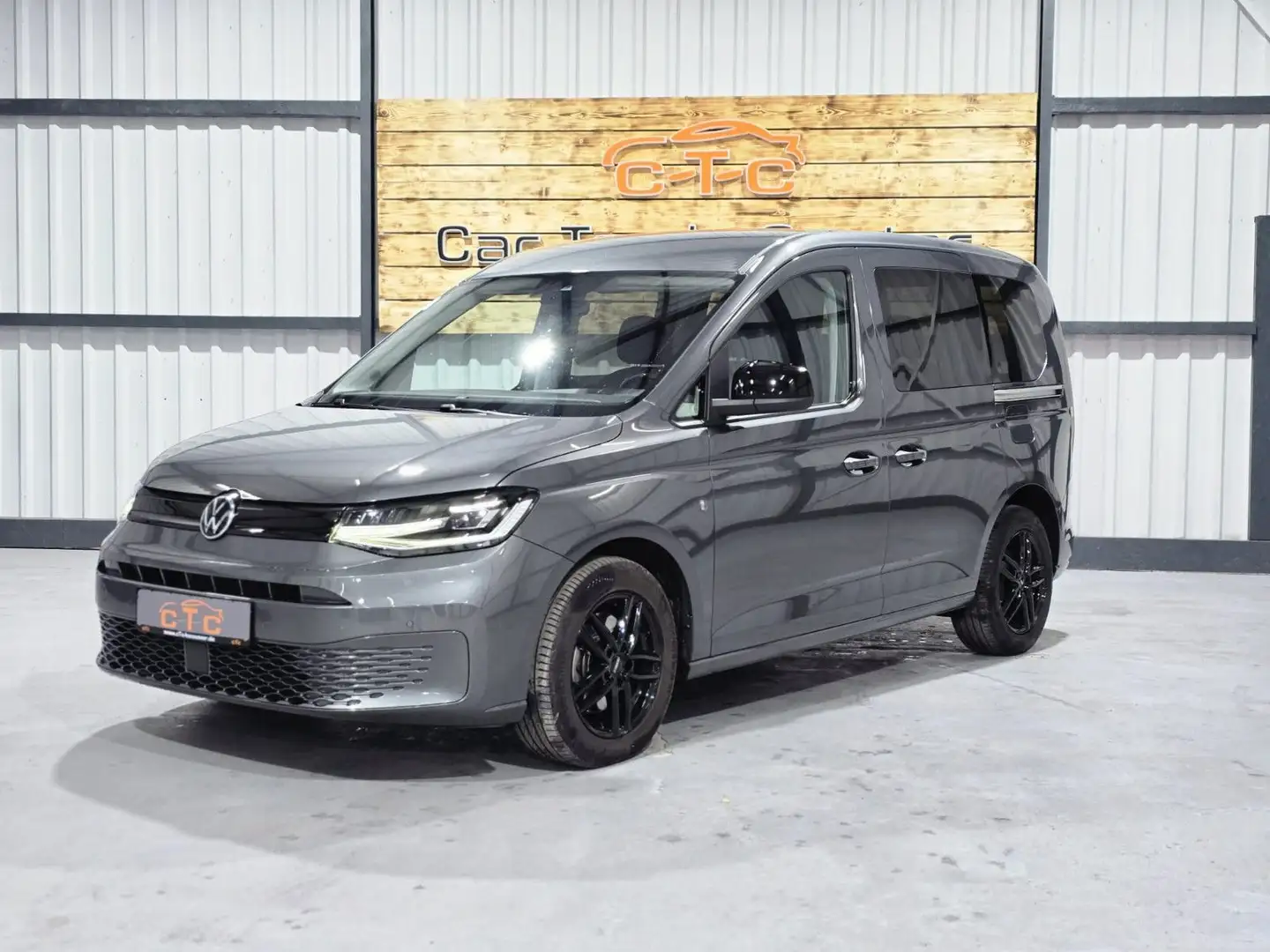 Volkswagen Caddy DSG/Navi/LED/Leder/Standheizung/TÜV-NEU Grau - 1
