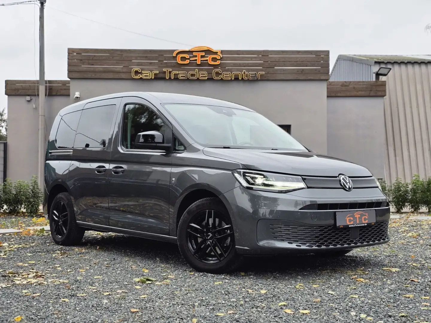 Volkswagen Caddy DSG/Navi/LED/Leder/Standheizung/TÜV-NEU Gris - 2