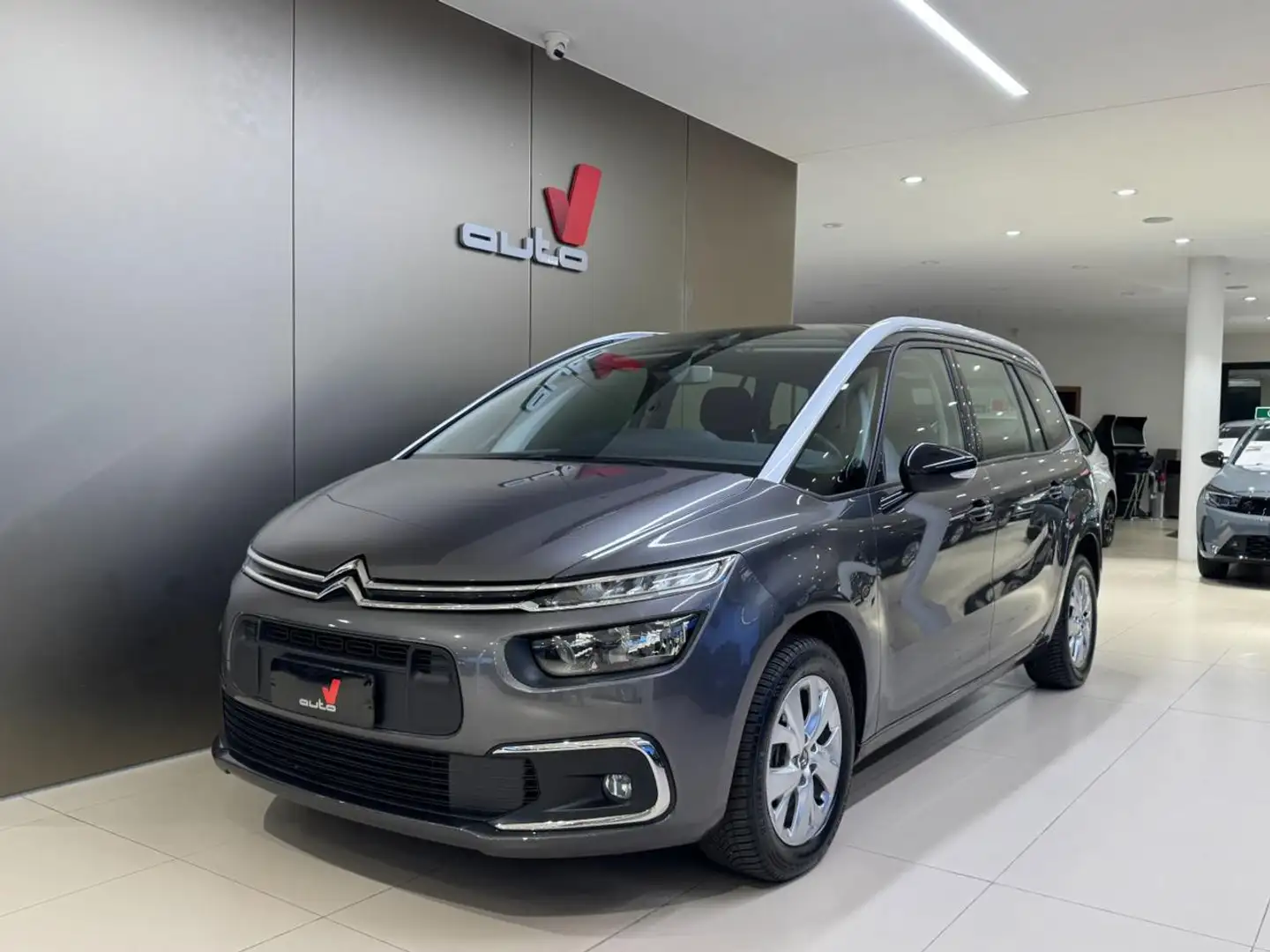 Citroen Grand C4 SpaceTourer BlueHDi 130 S&S EAT8 Feel 7POSTI Grijs - 2