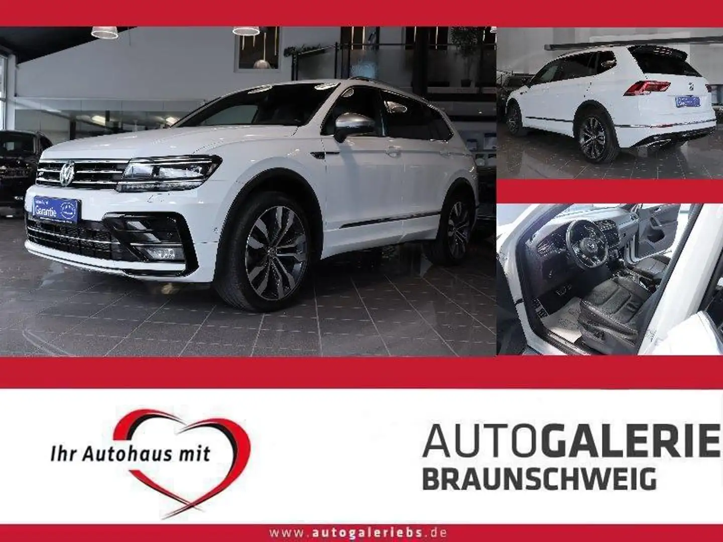 Volkswagen Tiguan Allspace 2.0 TSI Highline 4Motion R-LINE Weiß - 1
