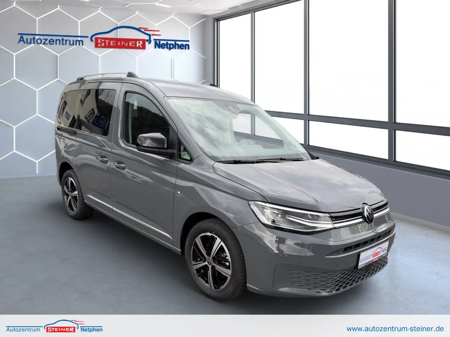 Volkswagen Caddy Style 1.5 TSI DSG7 Winter Navi Kamera AHK Klima Grau - 1