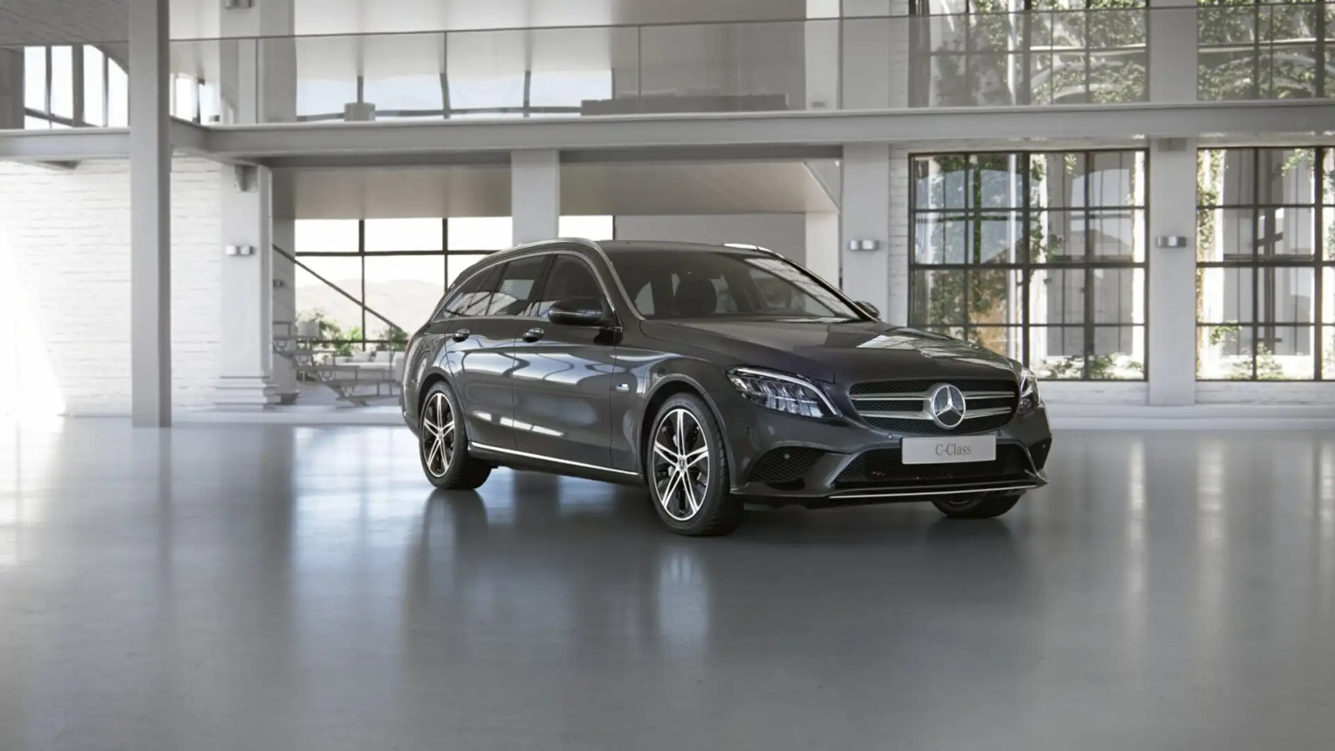 Mercedes-Benz C 300 C 300 de T AVANTGARDE+KAMERA+TWA+SHZ+EASYP+LED Grau - 2