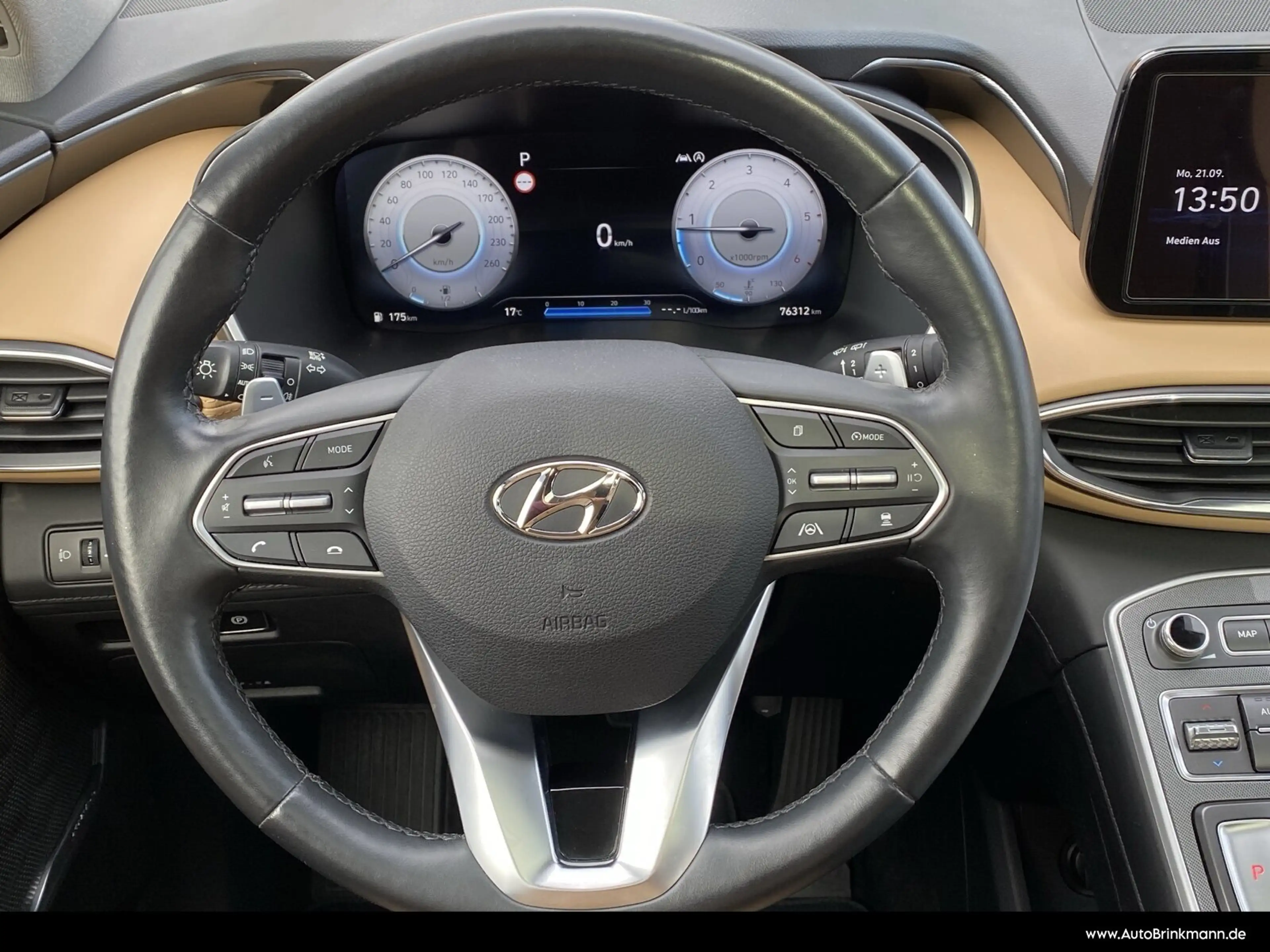 Hyundai SANTA FE Santa Fe 2.2 CRDi 4WD 8DCT 5-Si Prime Navi/SHZ DPF — photo 13