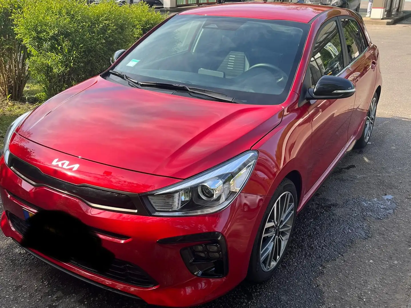 Kia Rio Rio 1.0 T-GDI 100 GT Line Rouge - 1