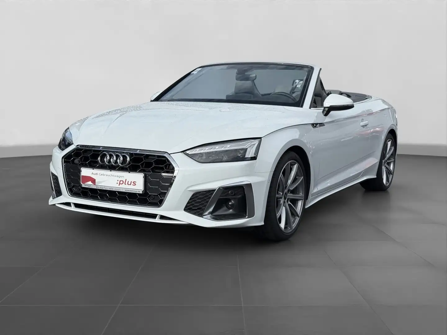 Audi A5 35 TDI 2x S LINE LM19 AHK SPORTSITZ Weiß - 2
