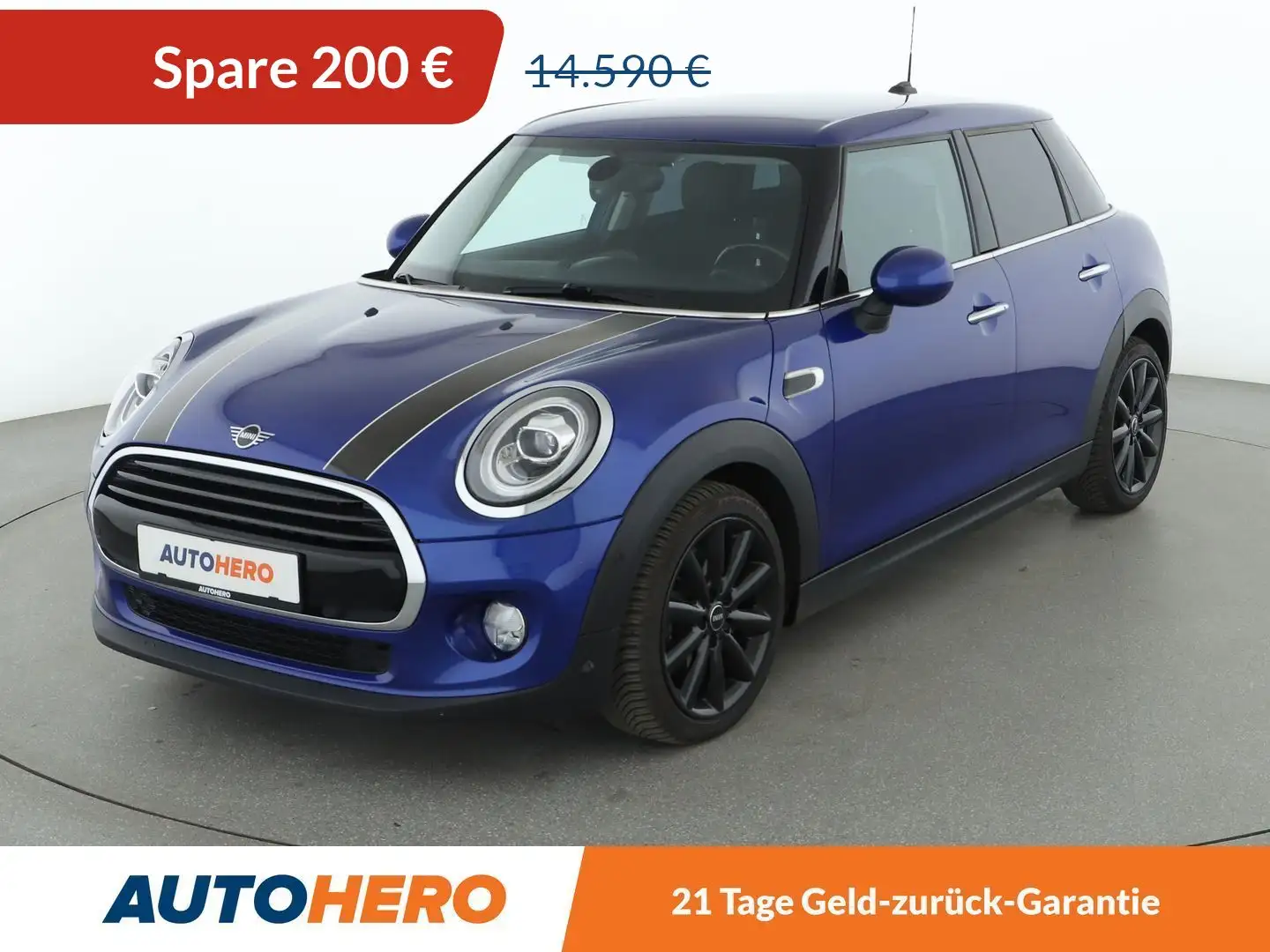 MINI Cooper D Cooper D*NAVI*TEMPO*CAM*PDC*SHZ*ALU* Blau - 1