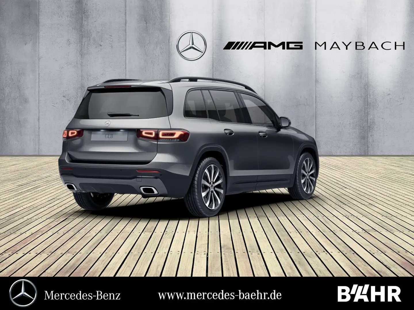 Mercedes-Benz GLB 200 GLB 200 d Progessive+Night/Pano/Distronic/LMR19" Šedá - 2
