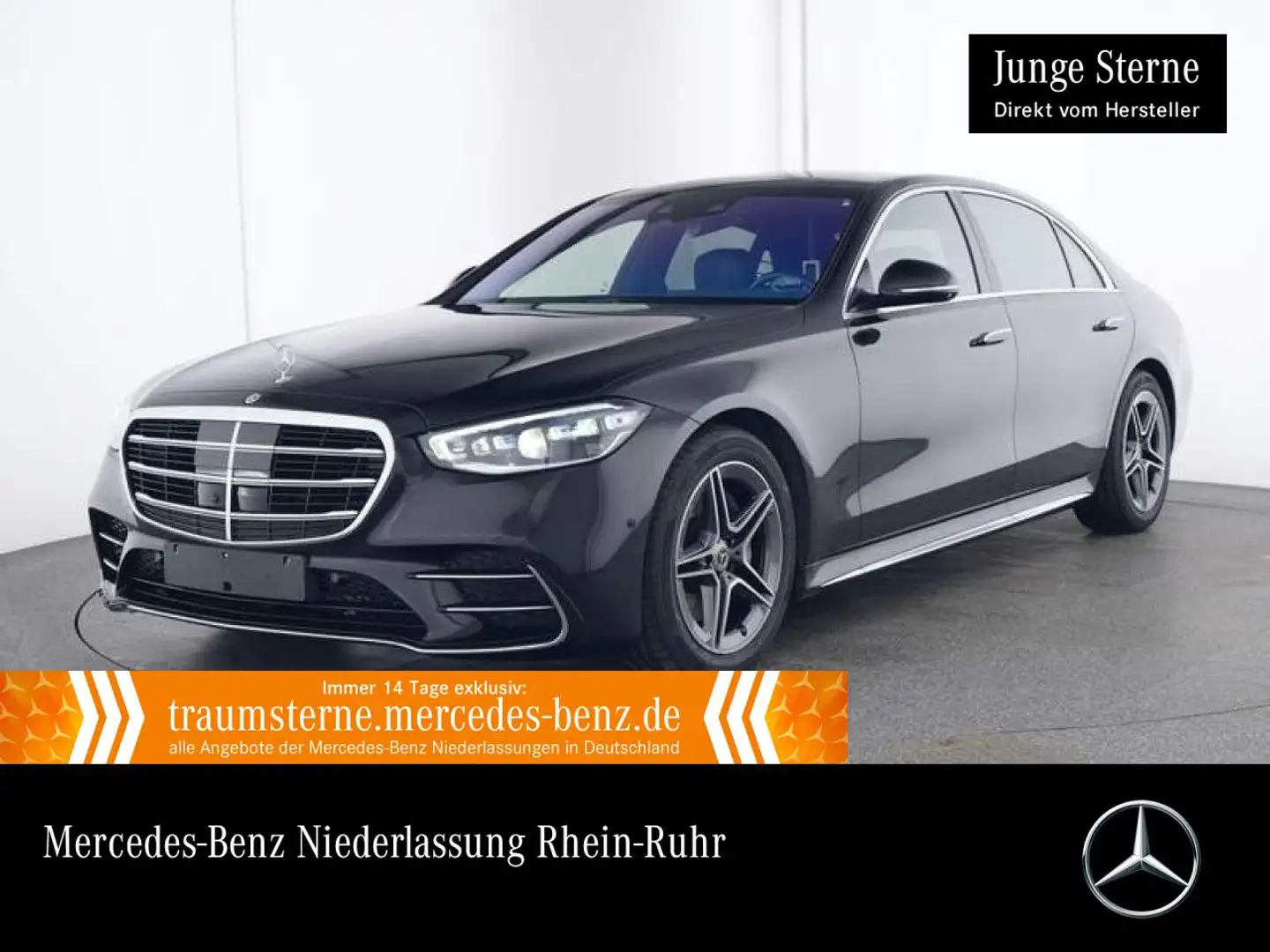 Mercedes-Benz S 450 L 4M AMG+PANO+DIGITAL-L+BURMESTER3D+19" Schwarz - 1