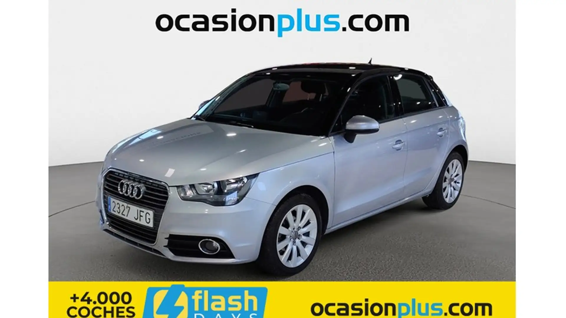Audi A1 Sportback 1.6TDI Attracted S-Tronic Argent - 1