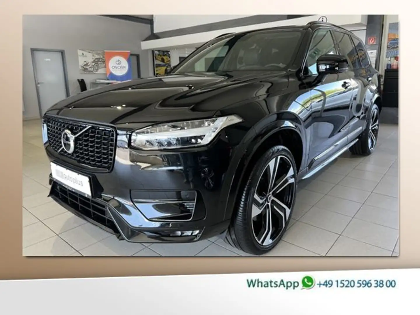 Volvo XC90 B5 (D) R-Design AWD ACC BLIS 22Zoll Kamera Schwarz - 1