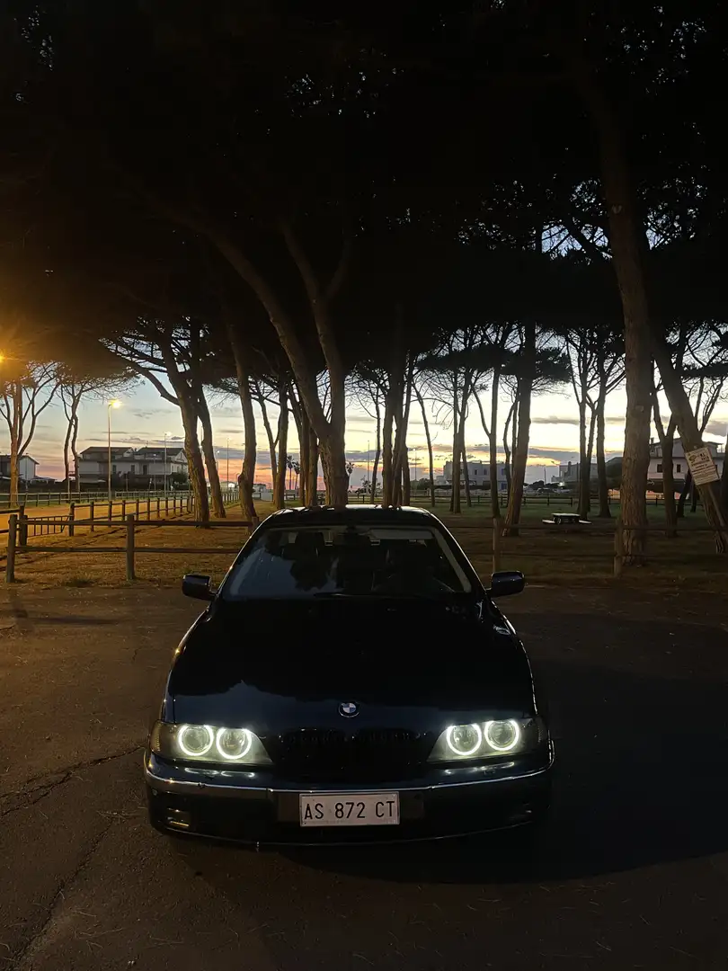 BMW 520 Serie 5 E39 Berlina520i Futura Azul - 2